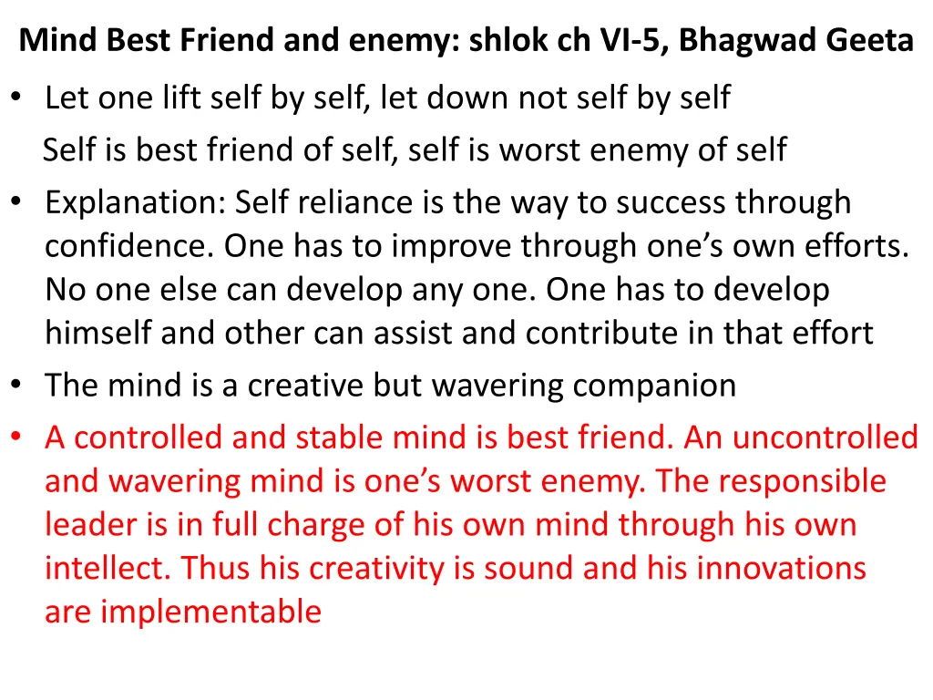 mind best friend and enemy shlok ch vi 5 bhagwad