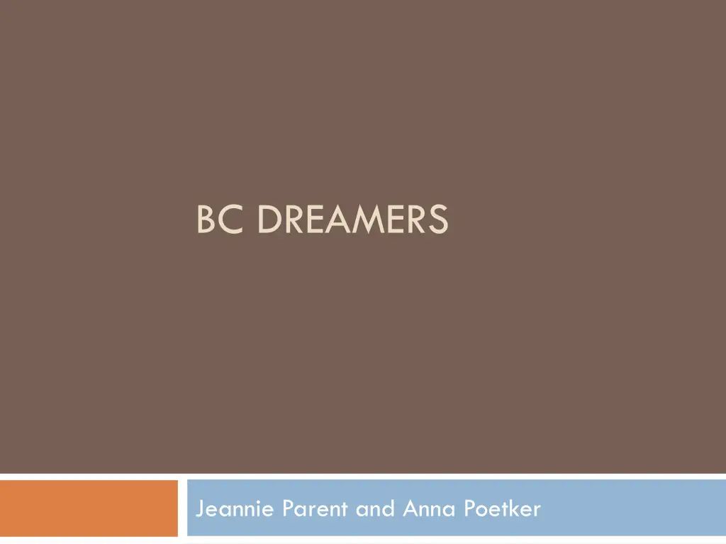 bc dreamers