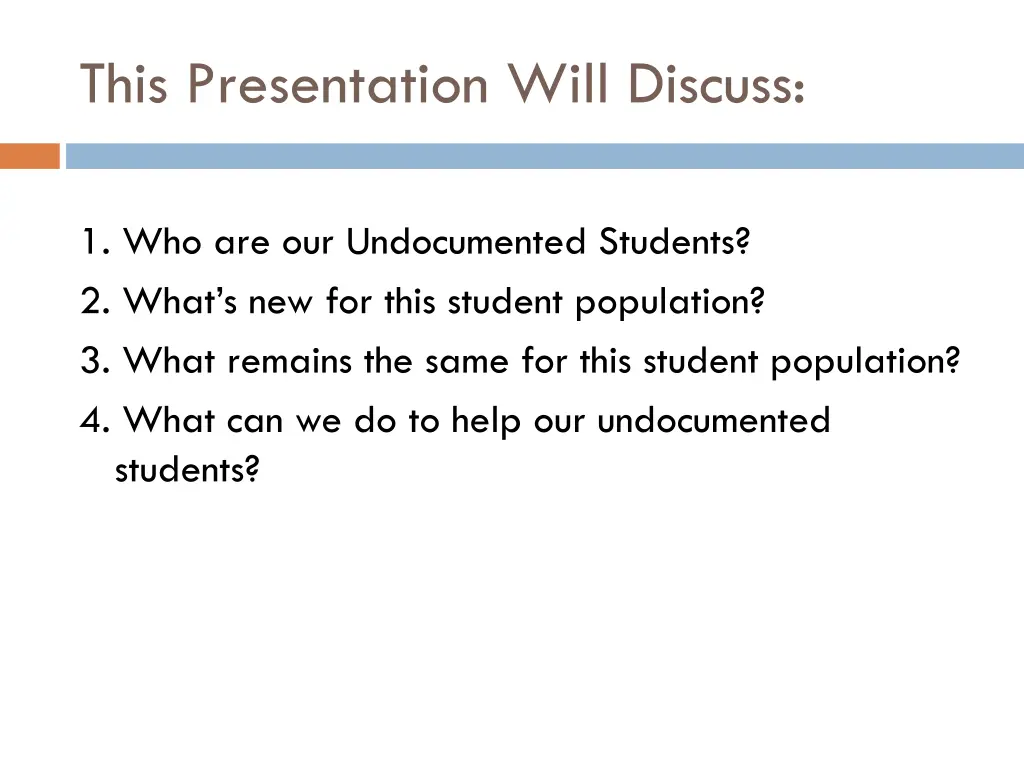 this presentation will discuss