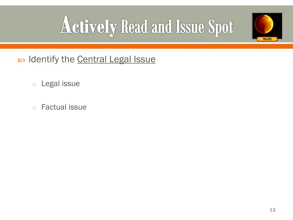 a ctively read and issue spot 3