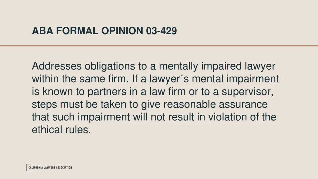 aba formal opinion 03 429