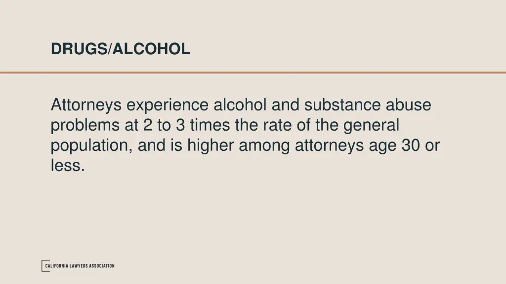 drugs alcohol