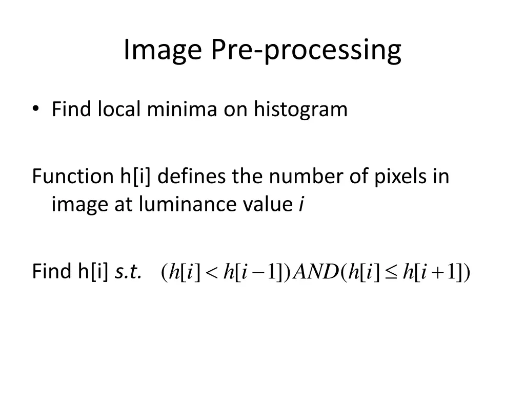 image pre processing 1