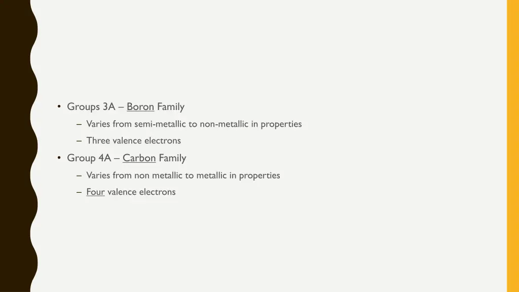 groups 3a boron family