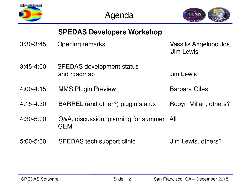 agenda