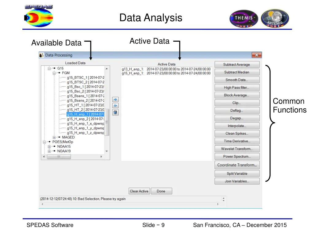 data analysis