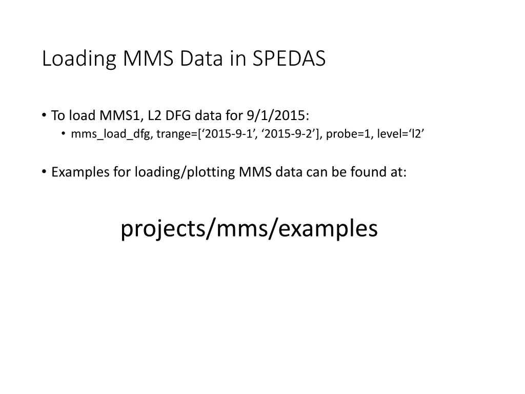 loading mms data in spedas 2