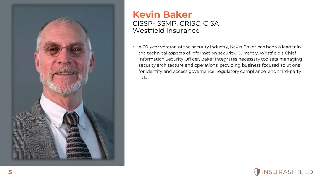 kevin baker cissp issmp crisc cisa westfield