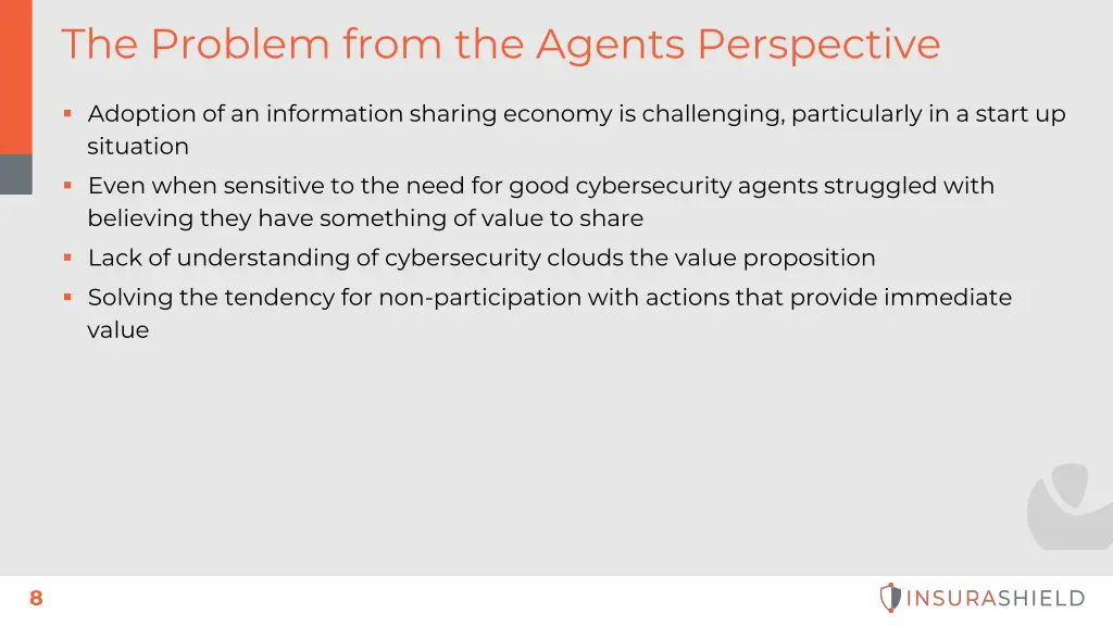 the problem from the agents perspective 1