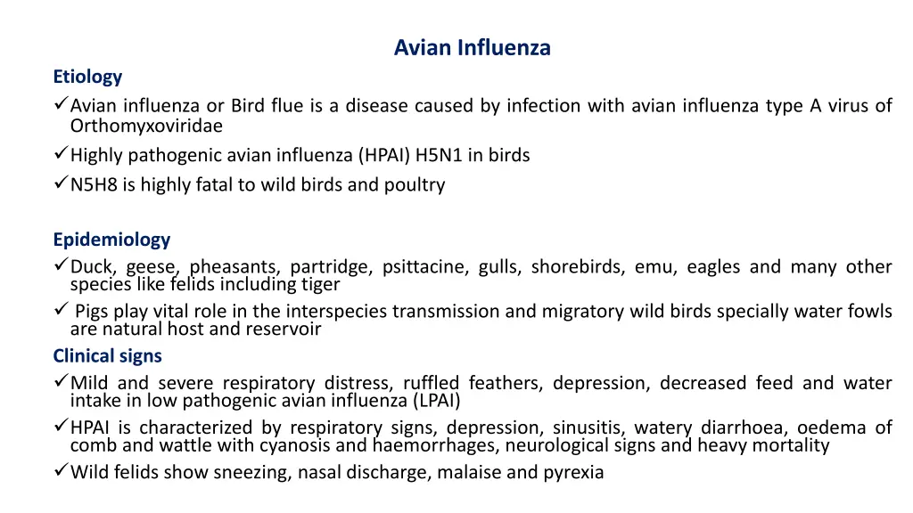 avian influenza