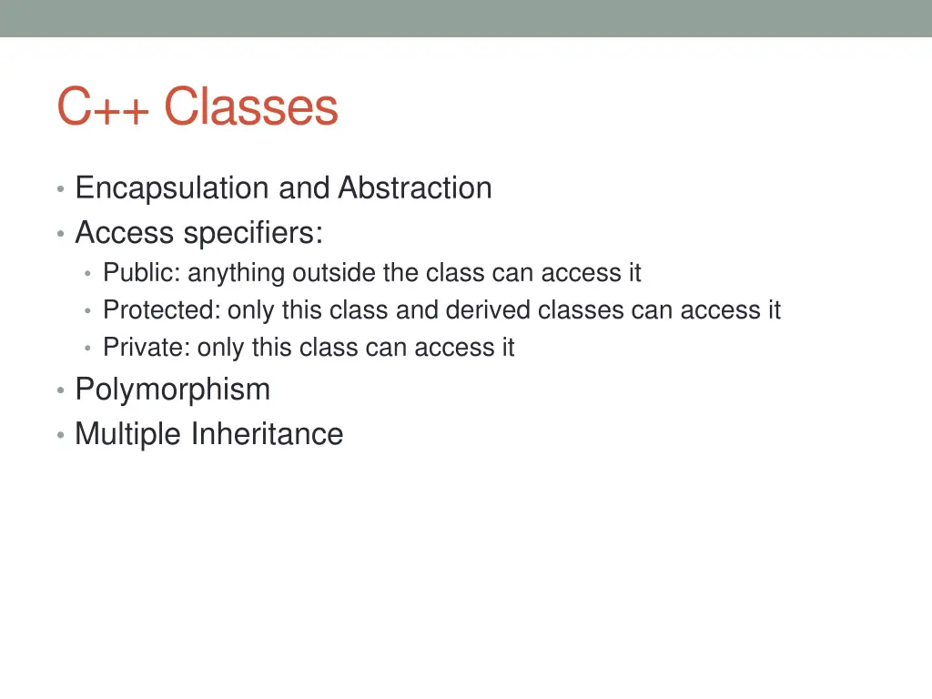 c classes 1