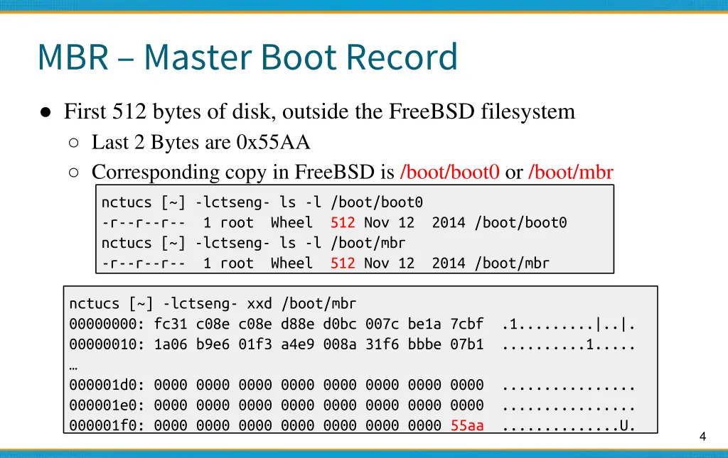 mbr master boot record
