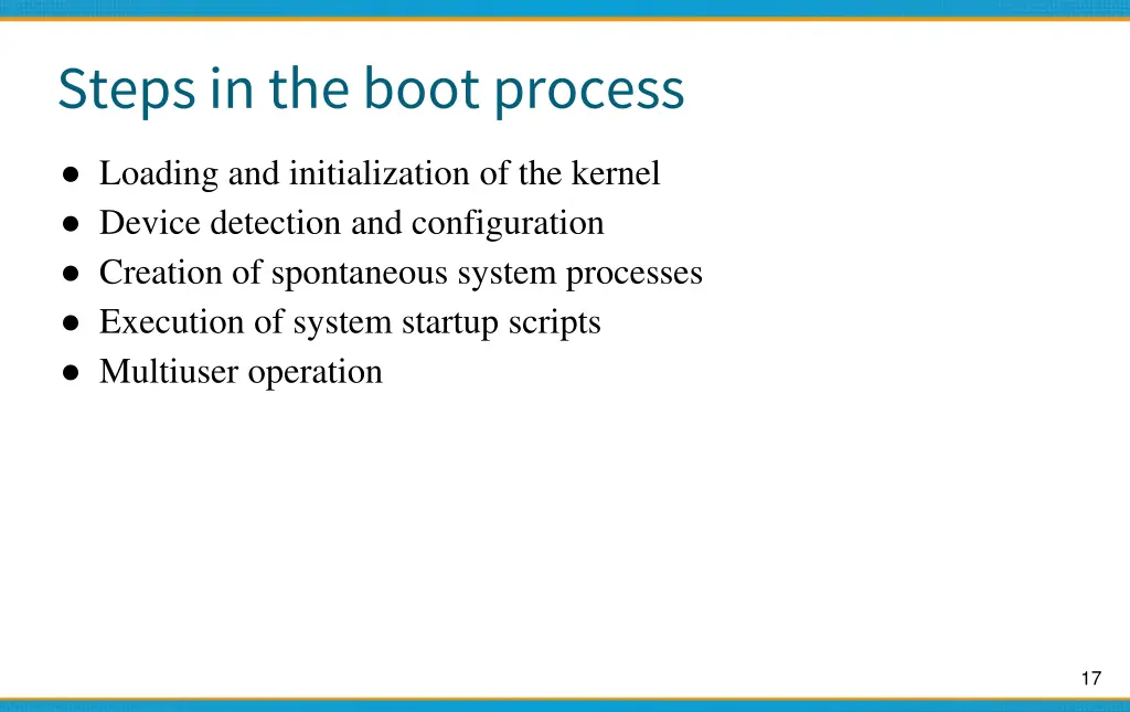 steps in the boot process