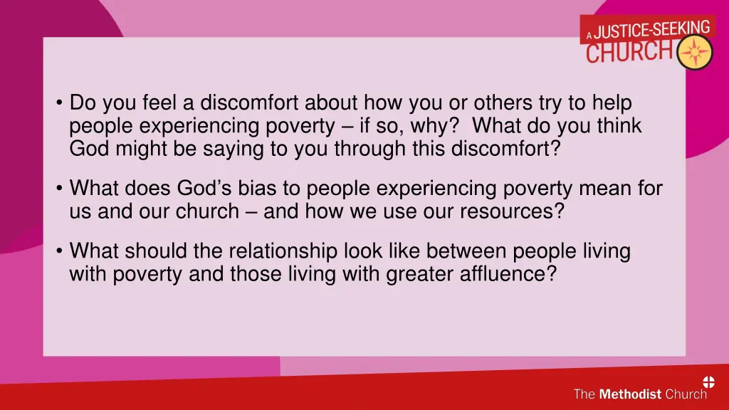 do you feel a discomfort about how you or others