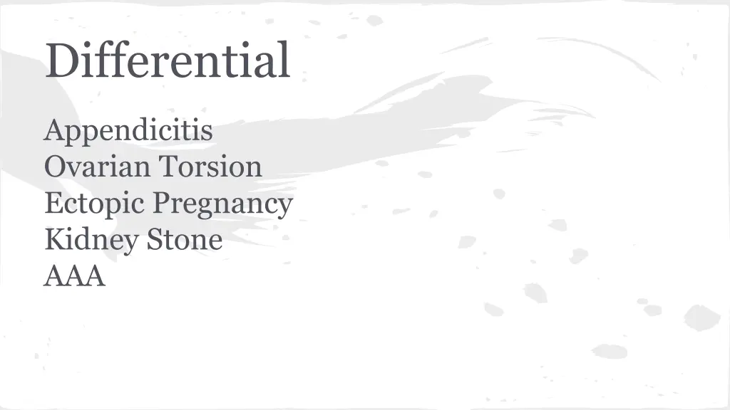 differential