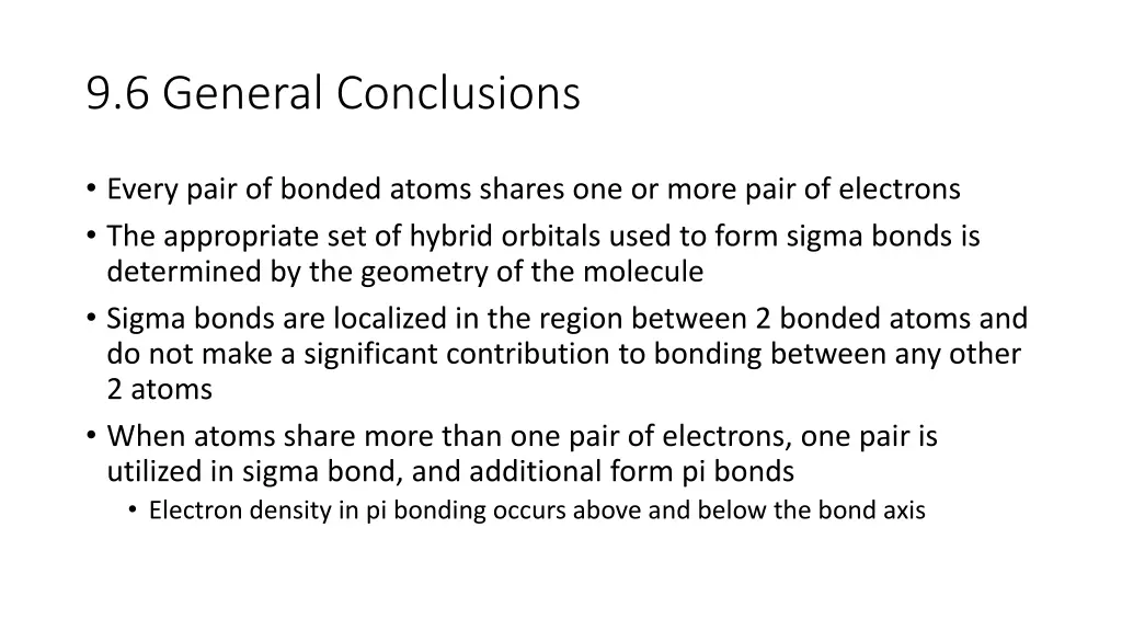 9 6 general conclusions