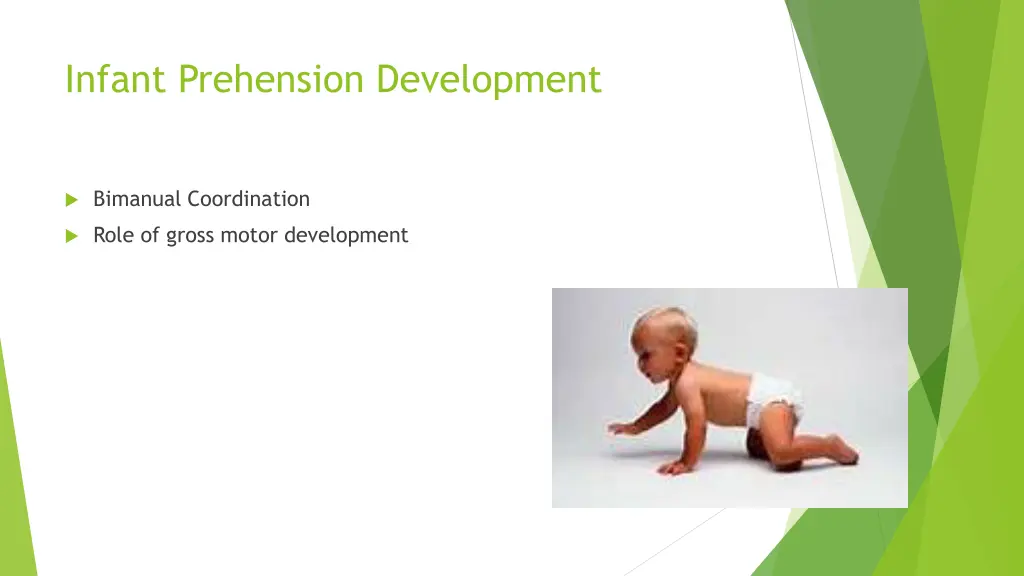 infant prehension development 2