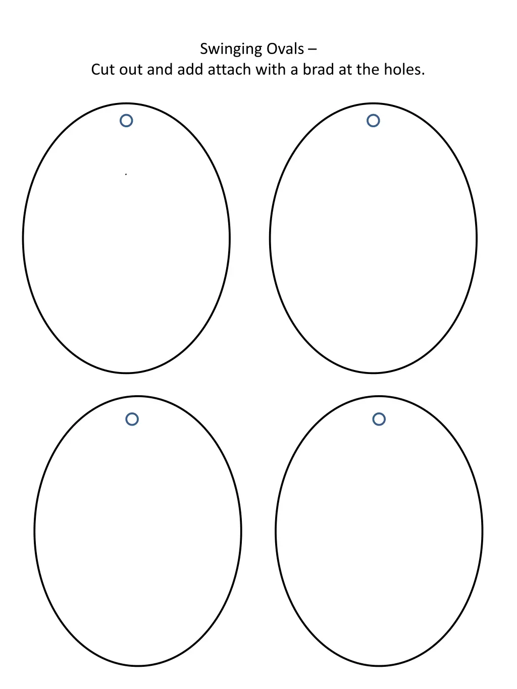 swinging ovals