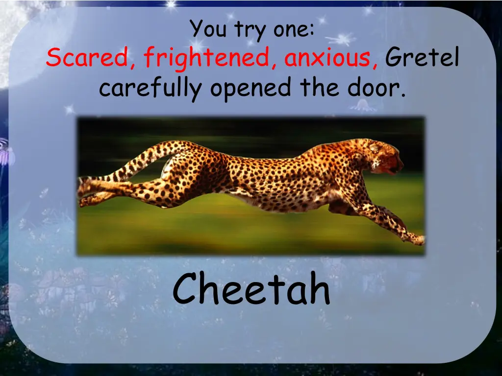 you try one