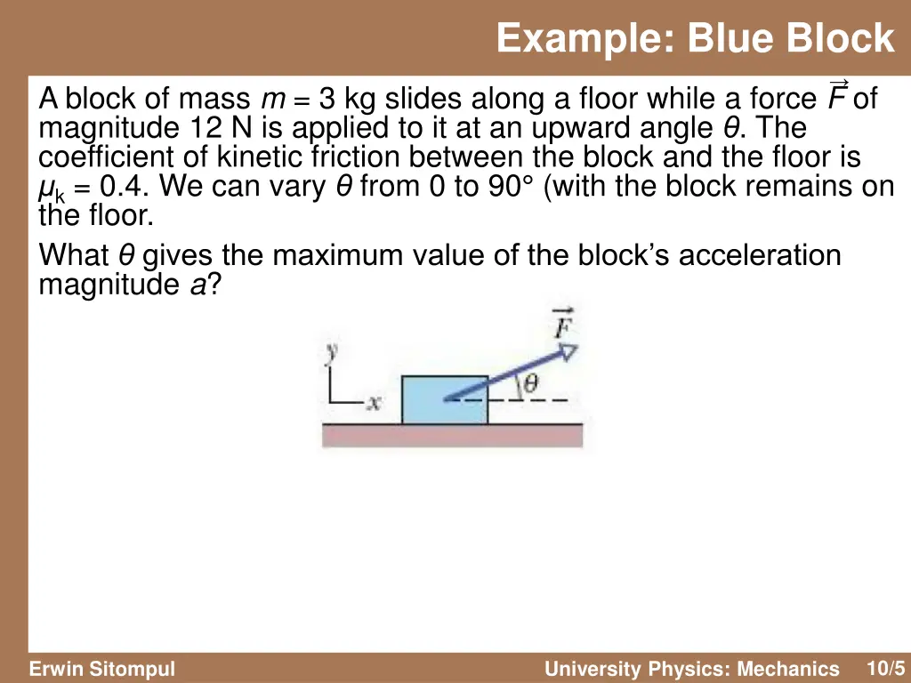 example blue block