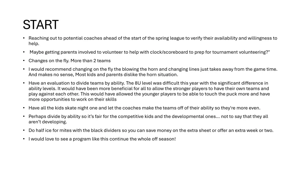 start reaching out to potential coaches ahead