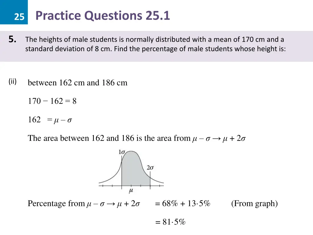 25 practice questions 25 1 16