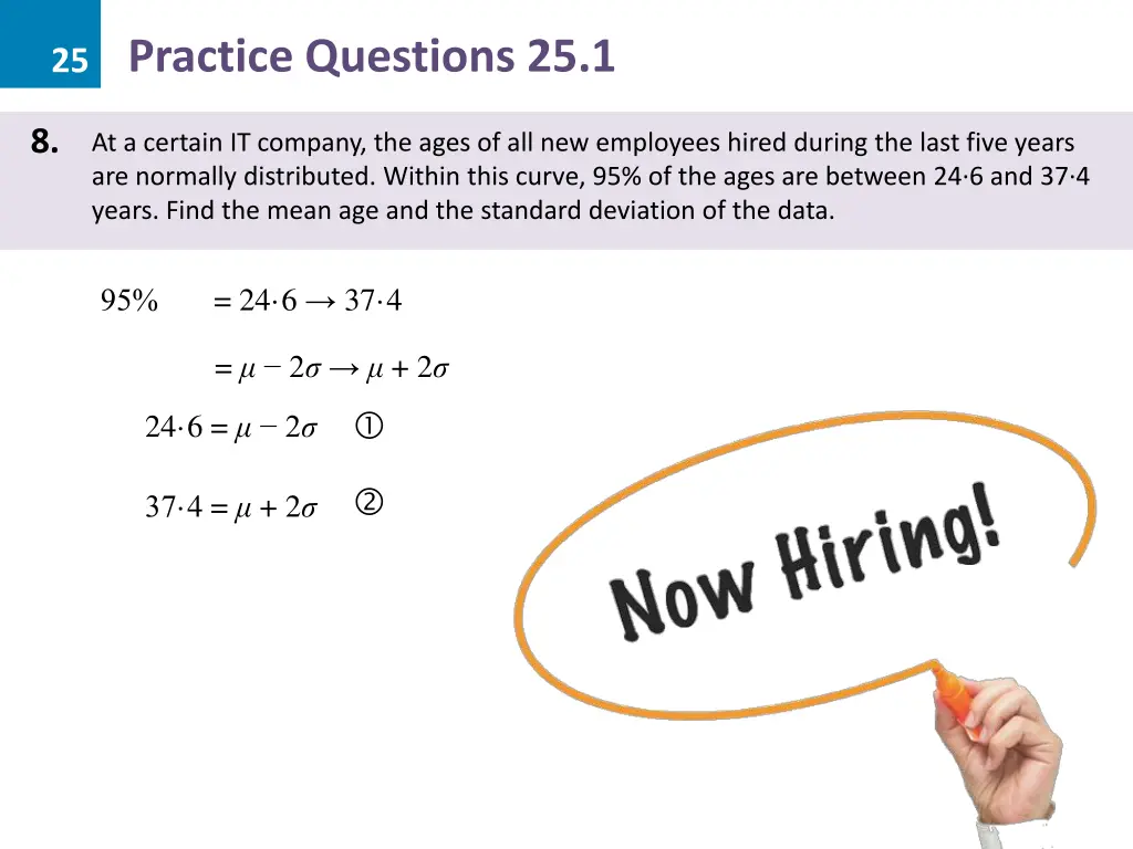 25 practice questions 25 1 27