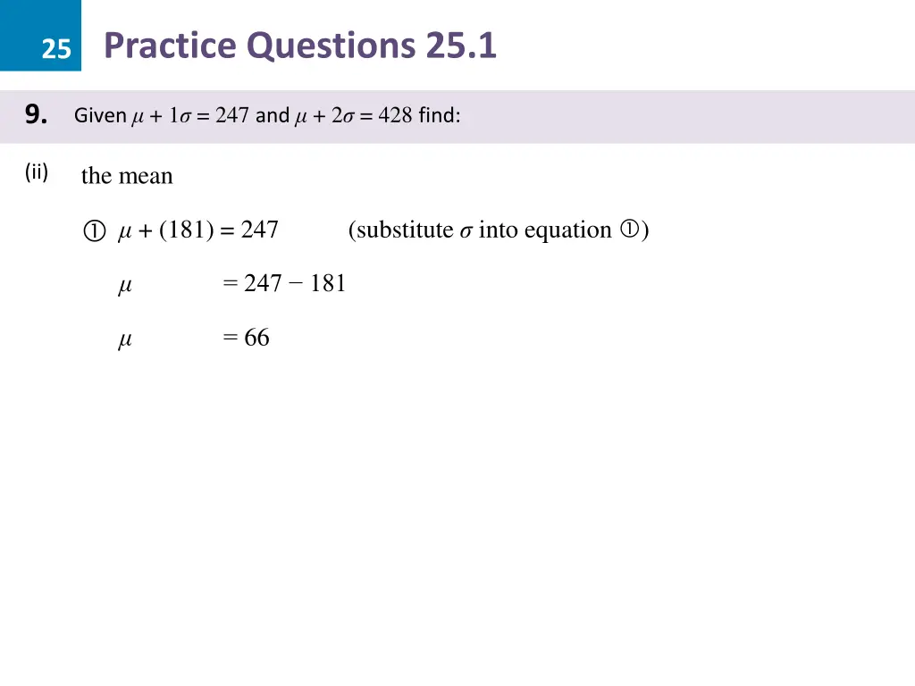 25 practice questions 25 1 30