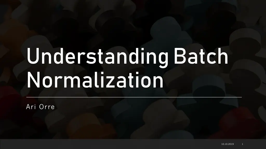 understanding batch normalization