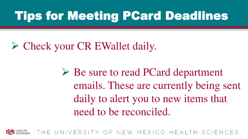 tips for meeting pcard deadlines tips for meeting