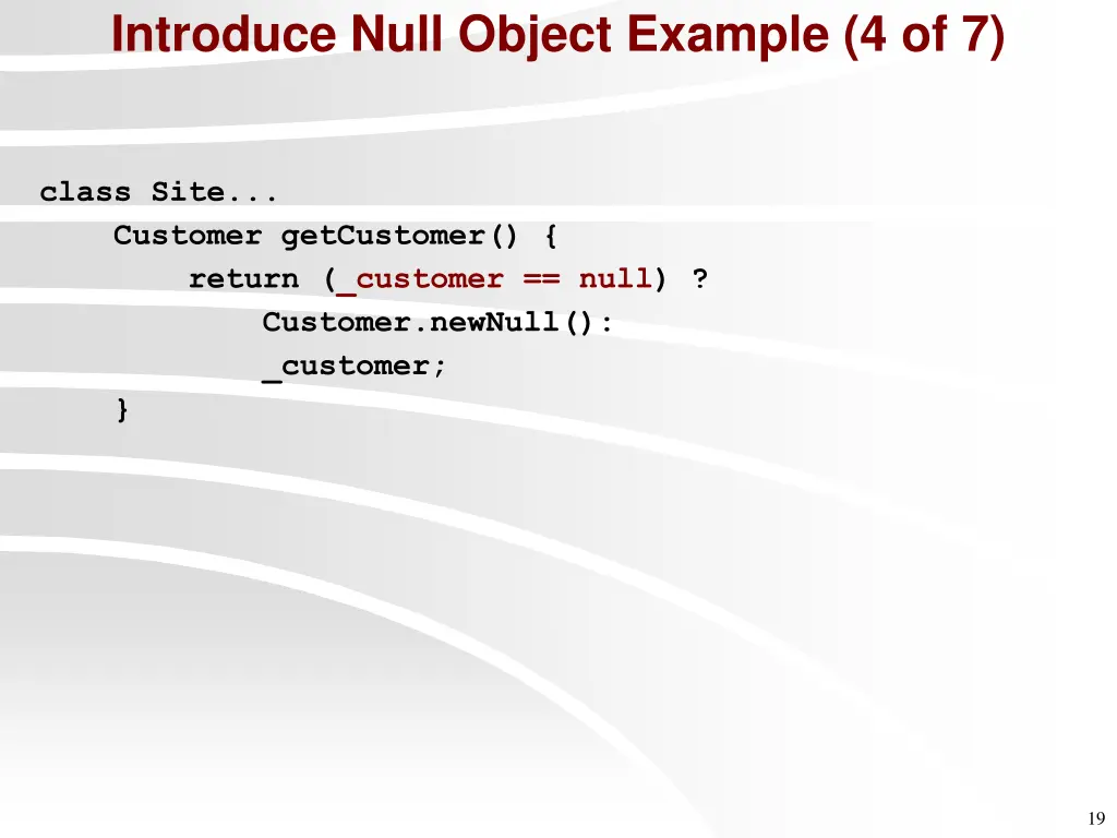 introduce null object example 4 of 7