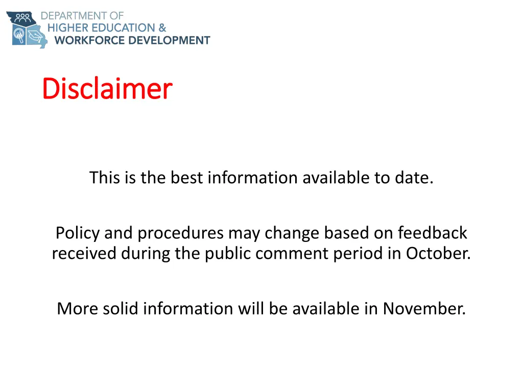 disclaimer disclaimer
