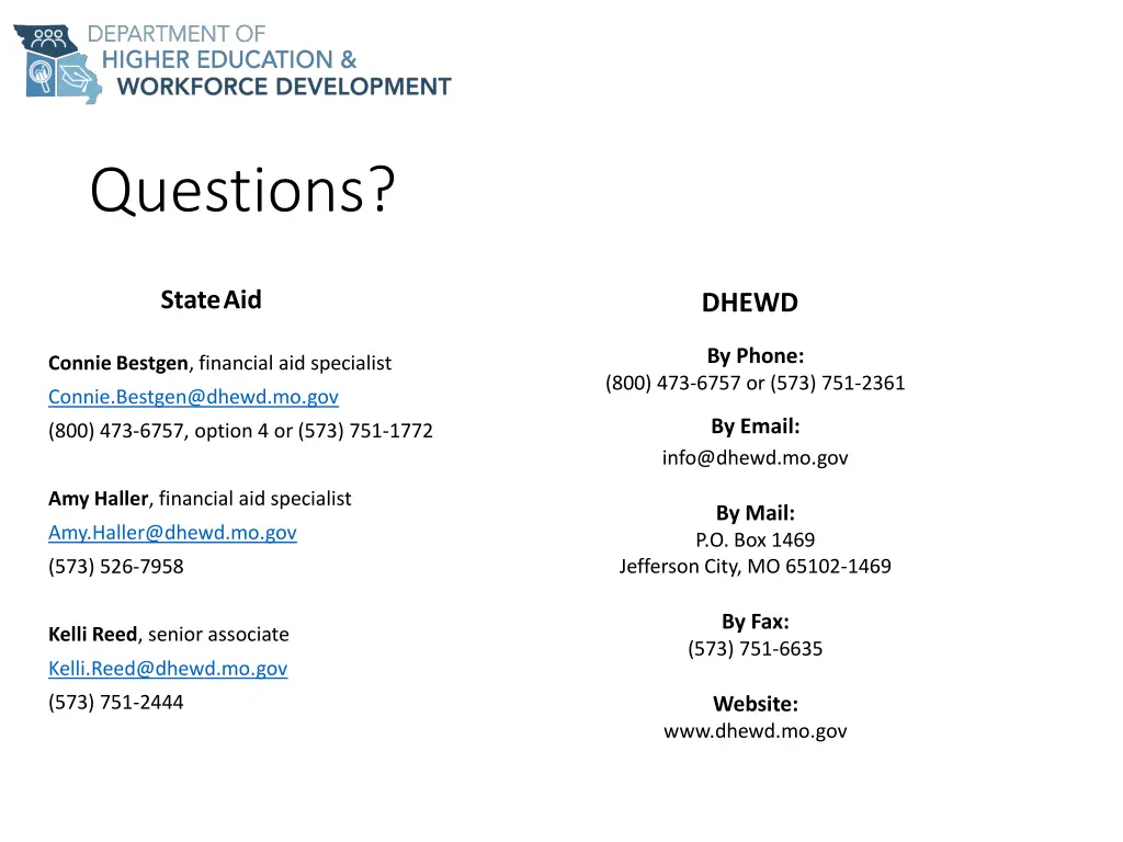 questions