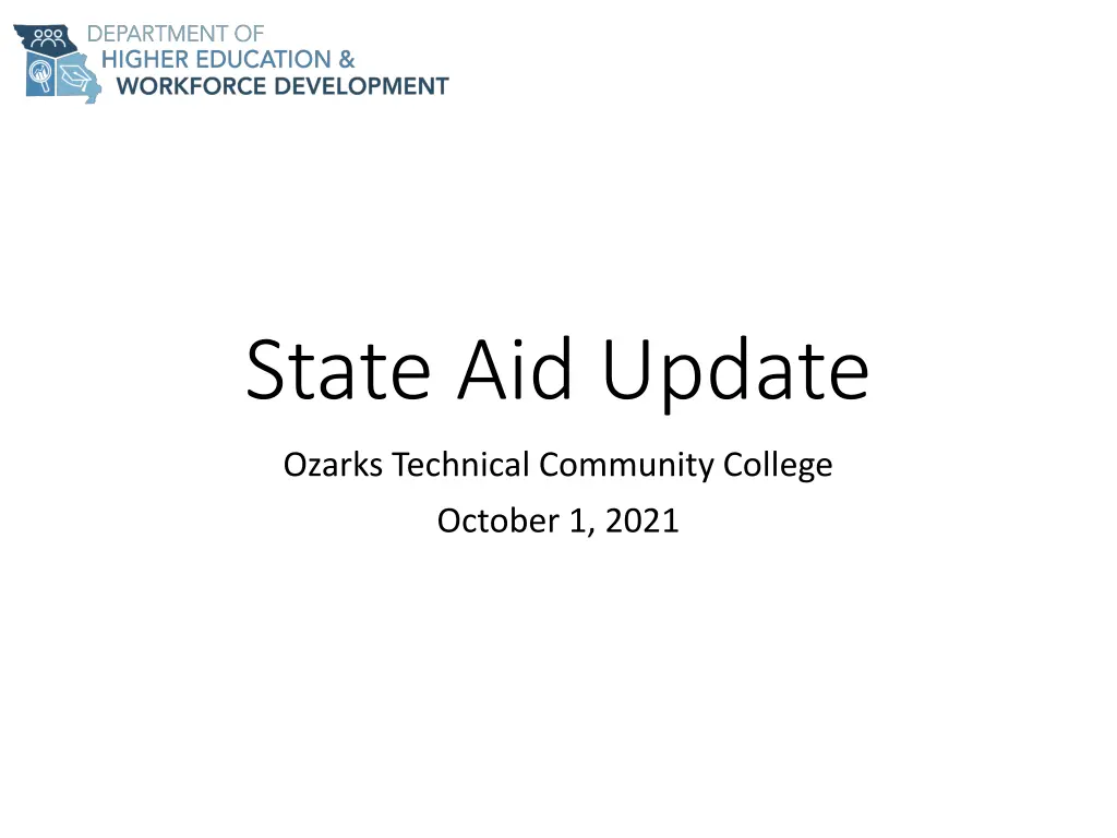 state aid update