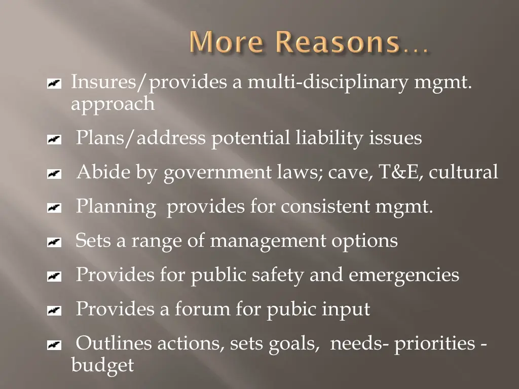 insures provides a multi disciplinary mgmt
