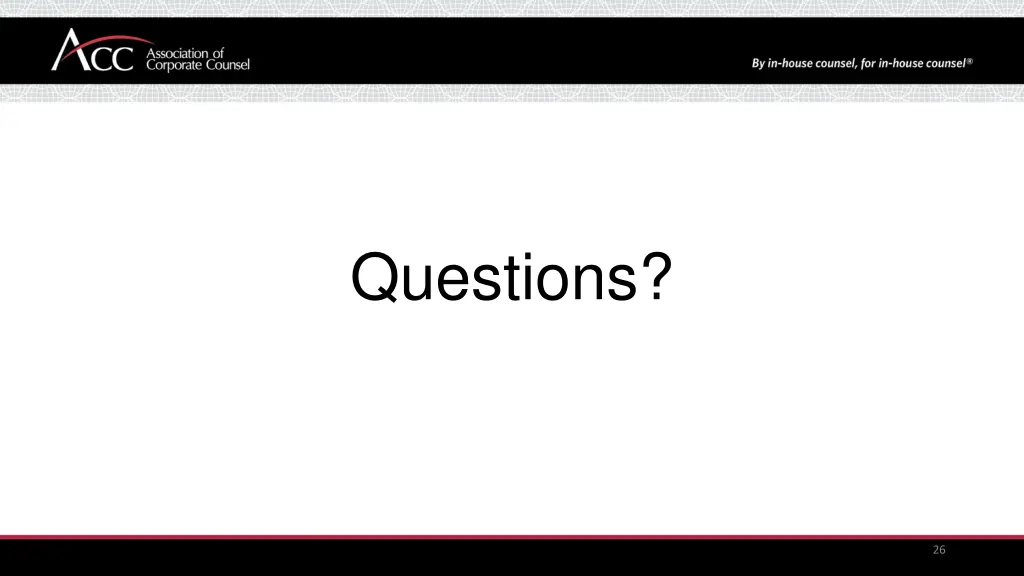questions