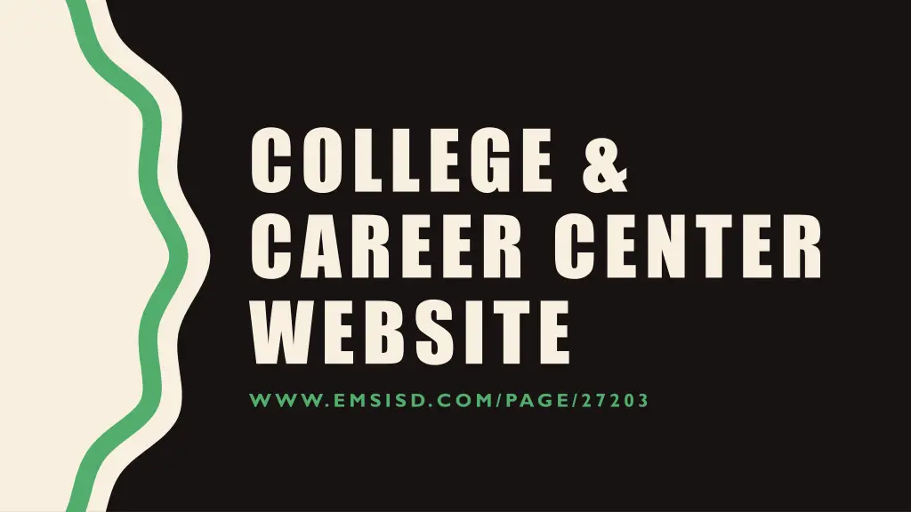 college career center website www emsisd com page