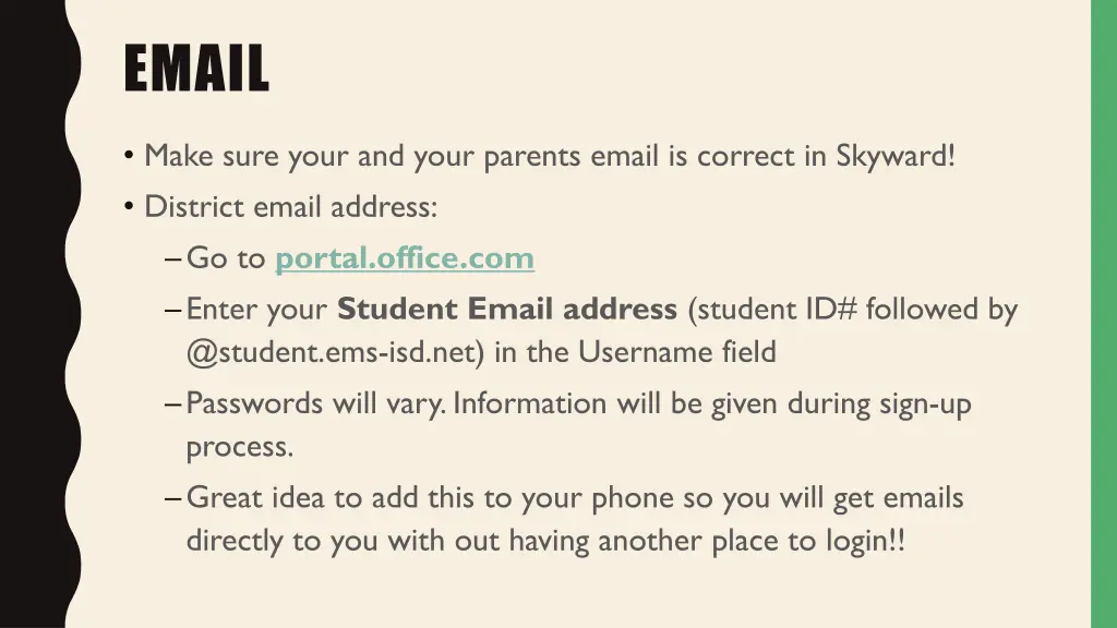 email