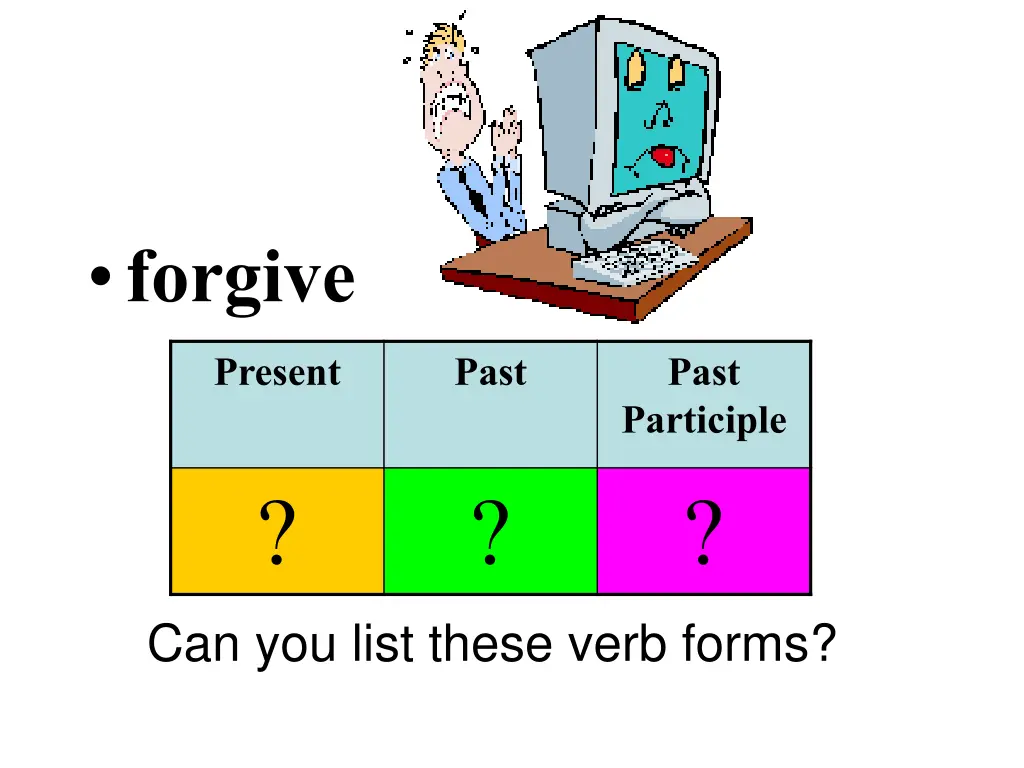 forgive