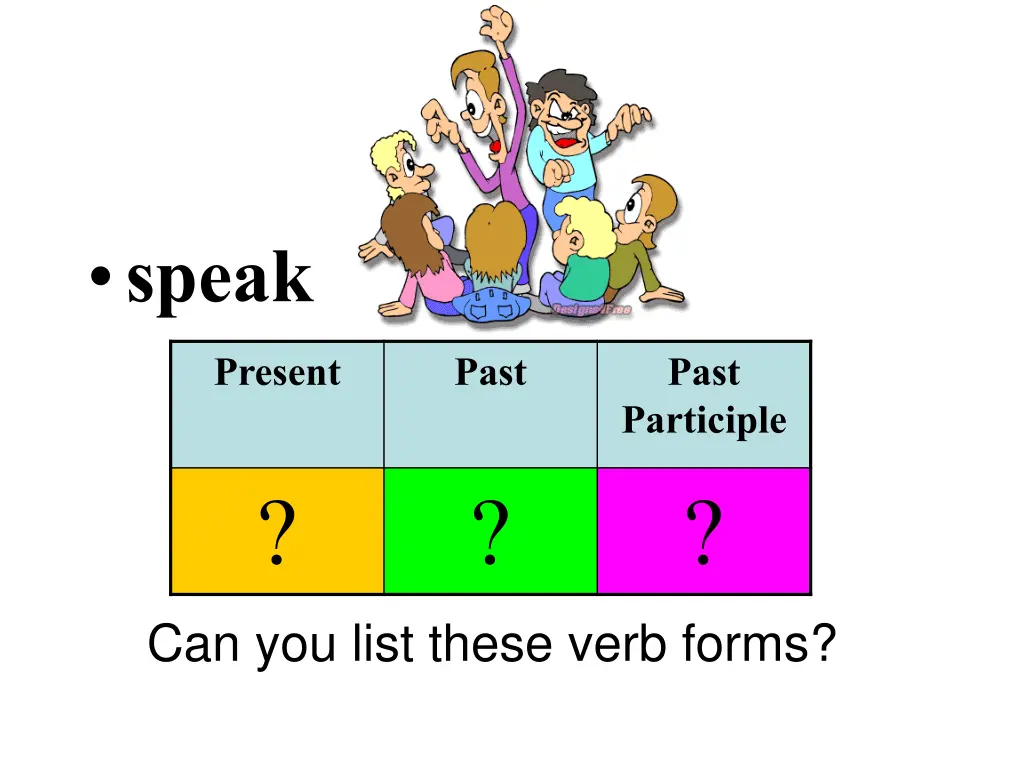 speak