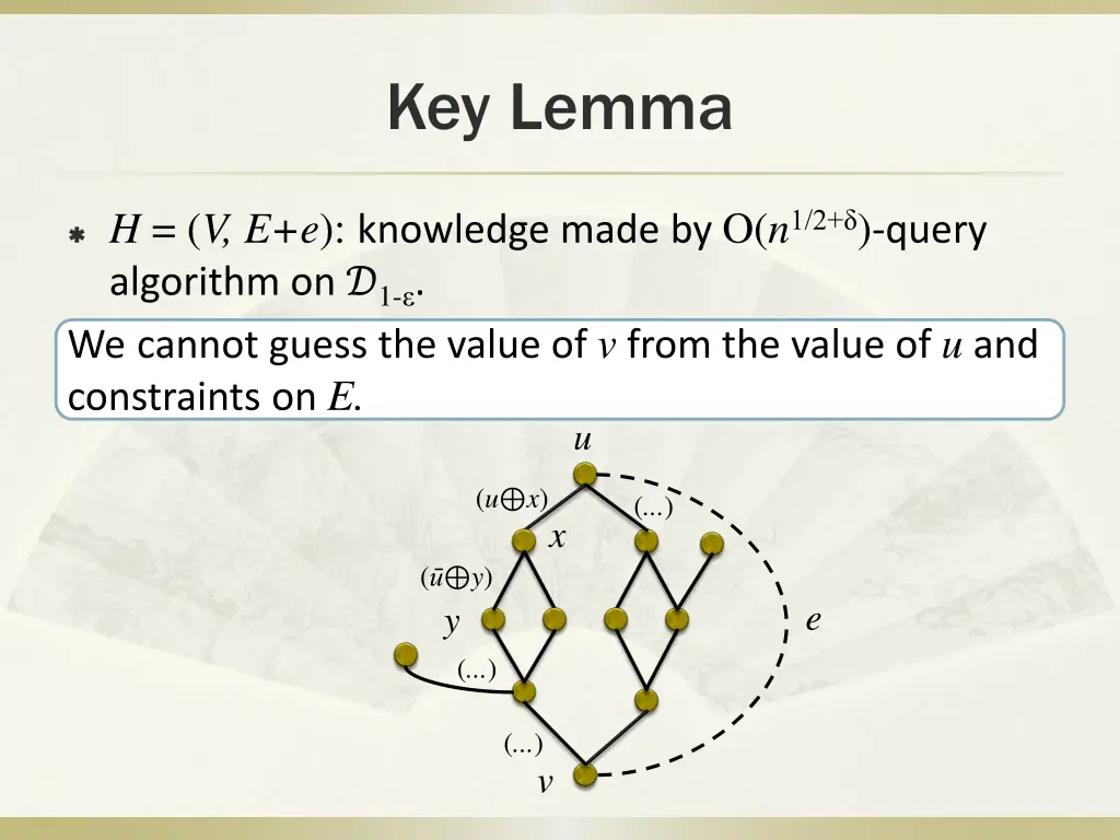 key lemma