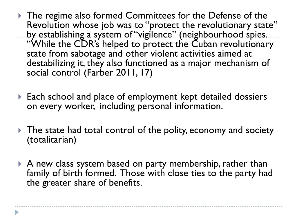 the regime also formed committees for the defense