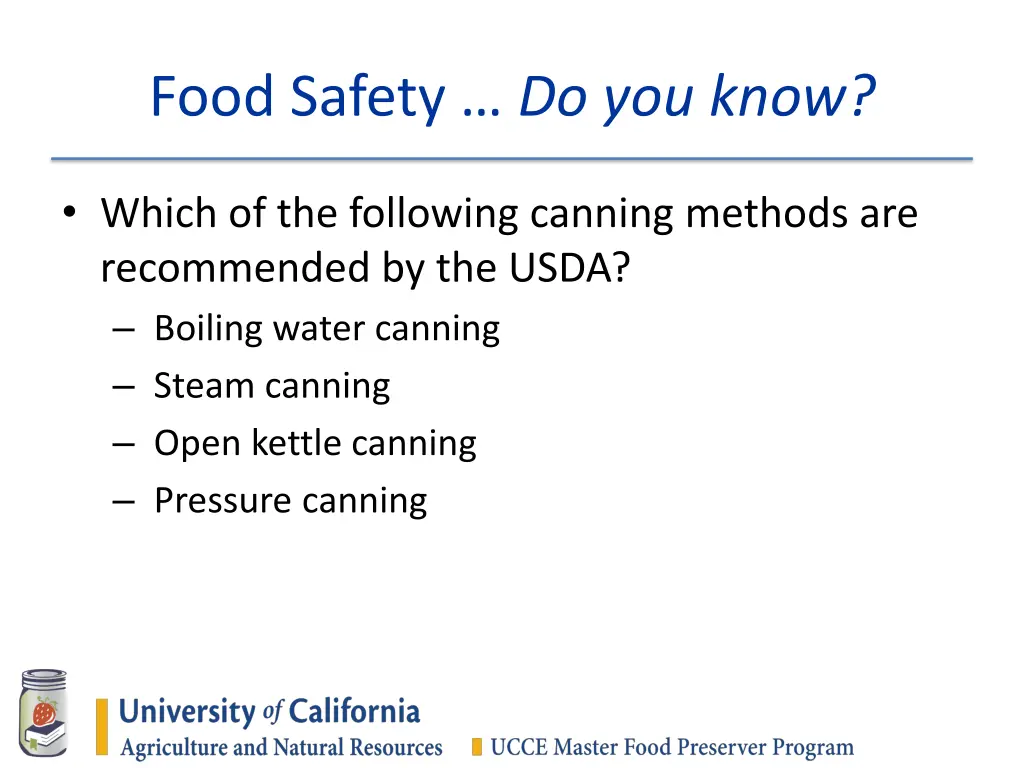 food safety do you know 14