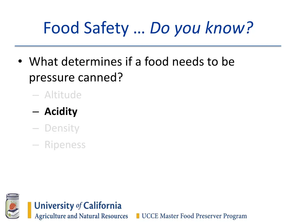 food safety do you know 17