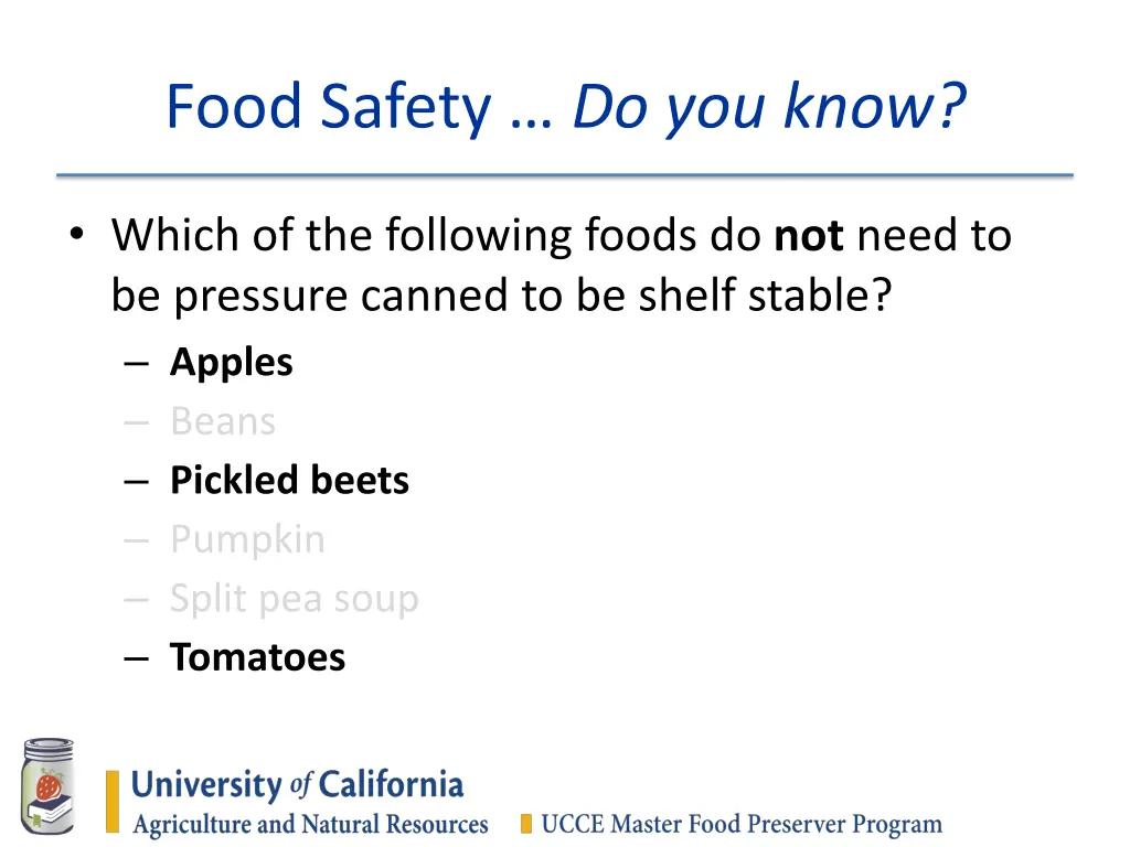 food safety do you know 19