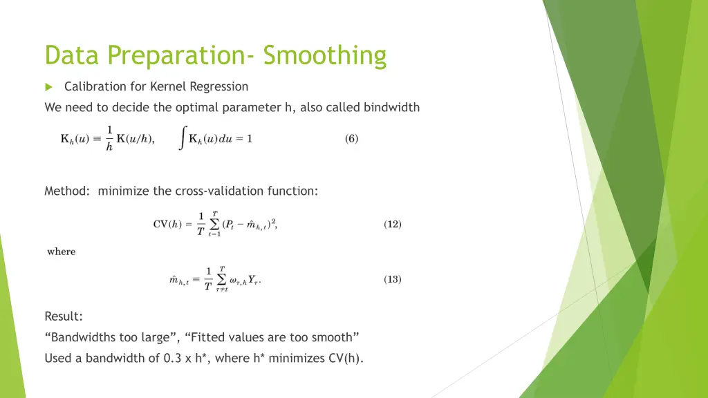 data preparation smoothing 3