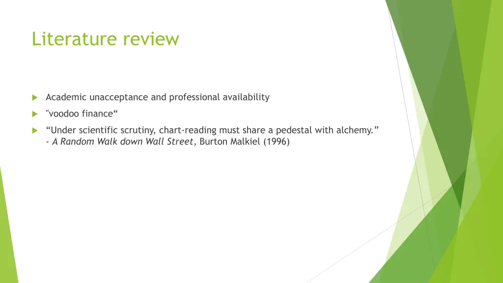literature review