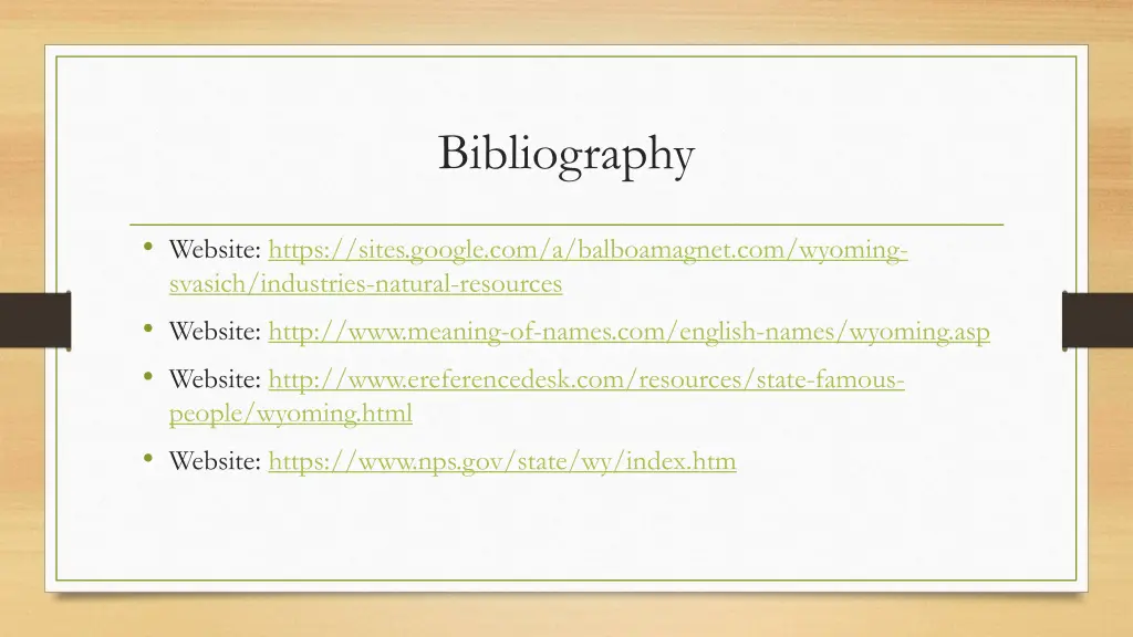 bibliography