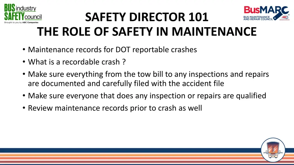 safety director 101 the role of safety 11