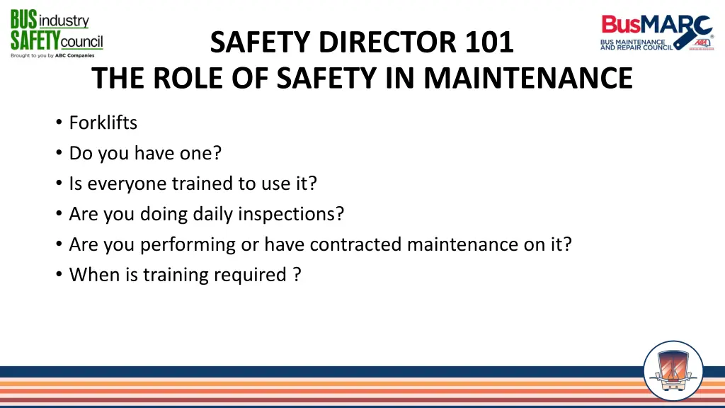 safety director 101 the role of safety 17